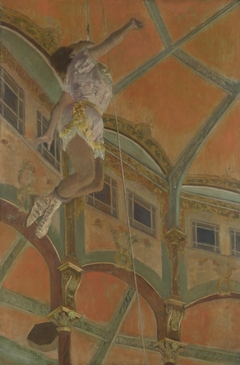 Miss La La at the Cirque Fernando by Edgar Degas