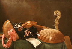 Music instruments by Evaristo Baschenis