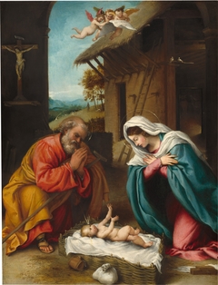 Nativity by Lorenzo Lotto