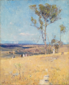 Near Heidelberg by Arthur Streeton