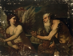 Neptune and Сoronis by Luca Giordano