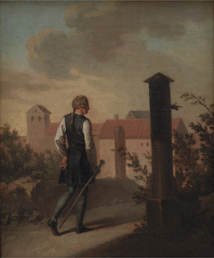 Niels Klim in Potu by Nicolai Abildgaard