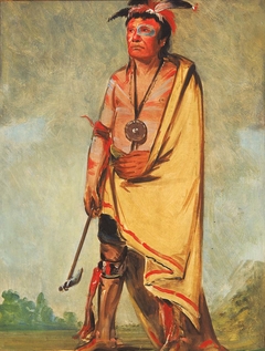 No-ak-chóo-she-kaw, He Who Breaks the Bushes by George Catlin