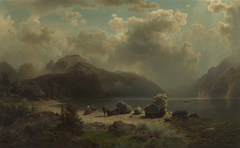 Norwegian Fjord by August Leu