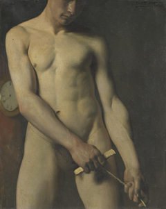 Nude Study of a Man by Pascal Dagnan-Bouveret