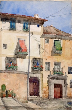 Old House at Segovia, Spain by Cass Gilbert