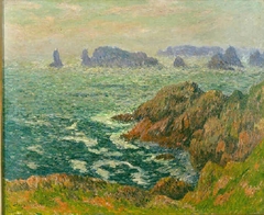 Ouessant, Chaussée Keller by Henry Moret