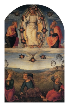 Pala della Trasfigurazione by Pietro Perugino