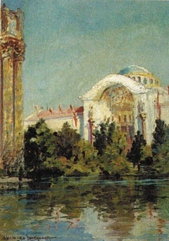 Palace of Fine Arts by D. Howard Hitchcock