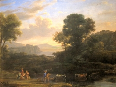 Pastoral Landscape by Claude Lorrain