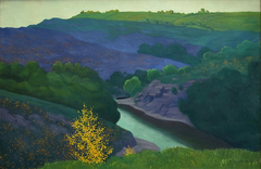 Paysage de la Creuse by Félix Vallotton