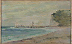 Paysage de plage, Fécamp by Louise Abbéma