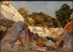 Paysage provençal by François Maury