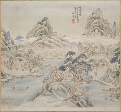 Peach Blossom Spring (after Shao Zhenxian) by Ike no Taiga