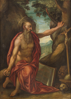 Penitent St Jerome by Gaspar Rem