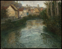 Picquigny by Frits Thaulow