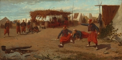 Pitching Quoits by Winslow Homer