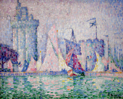 Port of La Rochelle by Paul Signac