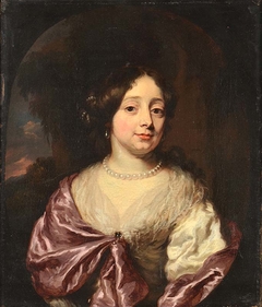 Portet van Sara Crucius by Nicolaes Maes