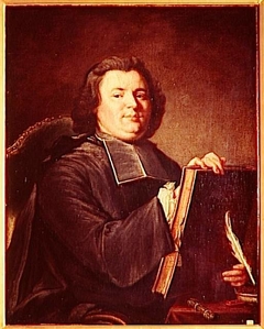 Portrait d'abbé Nicolas-Sylvestre Bergier by Joseph Aved