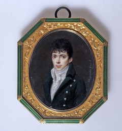 Portrait d'un jeune homme by Charles Guillaume Alexandre Bourgeois