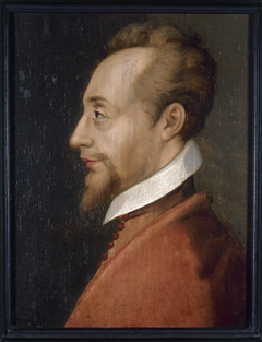 Portrait de Charles, cardinal de Bourbon (1523-1590) by Ecole française