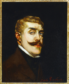 Portrait de Jean Lorrain (1855-1906), écrivain by Antonio de La Gandara