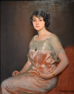 Portrait de Madeleine Troy by Ramón Casas