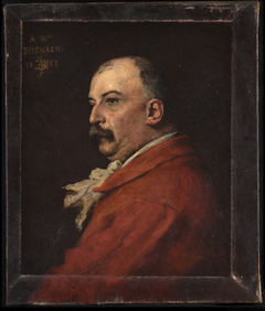 Portrait de William Busnach by Jules-Élie Delaunay