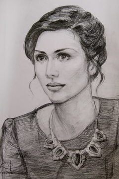 Portrait by Marie DraW