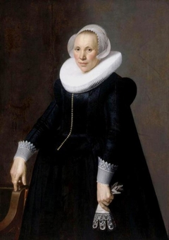 Portrait of a Woman by Nicolaes Eliaszoon Pickenoy