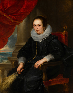 Portrait of a Woman, possibly Clara Fourment (1593-1643) by Peter Paul Rubens