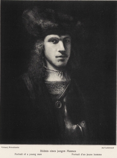 Portrait of a Young Man by Rembrandt