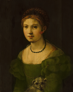 Portrait of a Young Woman by Anonymous