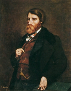 Portrait of Alfred Bruyas by Gustave Courbet