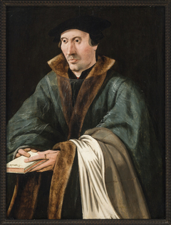 Portrait of George van Egmond by Jan van Scorel