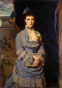 Portrait of Grand Duchess Maria Fiodorovna by Heinrich von Angeli