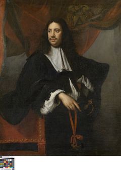 Portrait of Jan-Filips van Boonem, Dean of the Guild of St. George in Bruges by Jacob van Oost