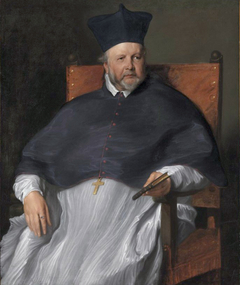 Portrait of Jan Malderus, bishop of Antwerp by Anthony van Dyck