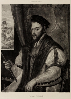 Portrait of King Philip II of Spain by Titian