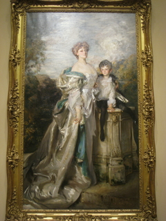 Portrait of Lady Warwick and her Son by John Singer Sargent