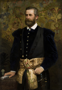 Portrait of Ludwik Wodzicki (1834–1894), Marhal of the Galician Seym by Henryk Siemiradzki