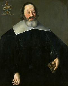 Portrait of Nikolaus Hübner, counsellor of Thorn. by Bartlomiej Strobel