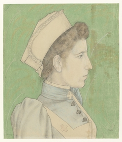 Portrait of Nurse Nelly by Jan Toorop