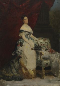 Portrait of Princess Brancaccio-Massimo by Louis-Edouard Dubufe