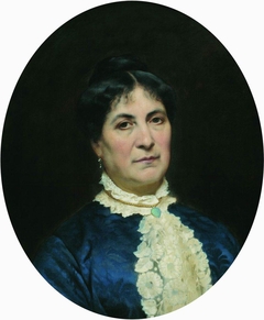 Portrait of the Artist's Wife by Fyodor Bronnikov