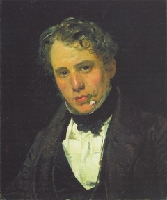 Portrait of the Painter Wilhelm Marstrand by Christen Købke