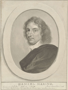 Portret van Daniel Haringh by Cornelis van Noorde