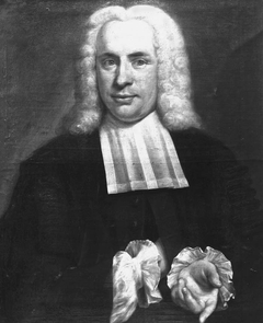 Portret van Evert Jacob Wachendorff (1703-1758) by Jan Maurits Quinkhard