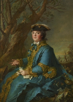 Posthumous portrait of Louise-Élisabeth de France, Duchess of Parma by Jean-Marc Nattier